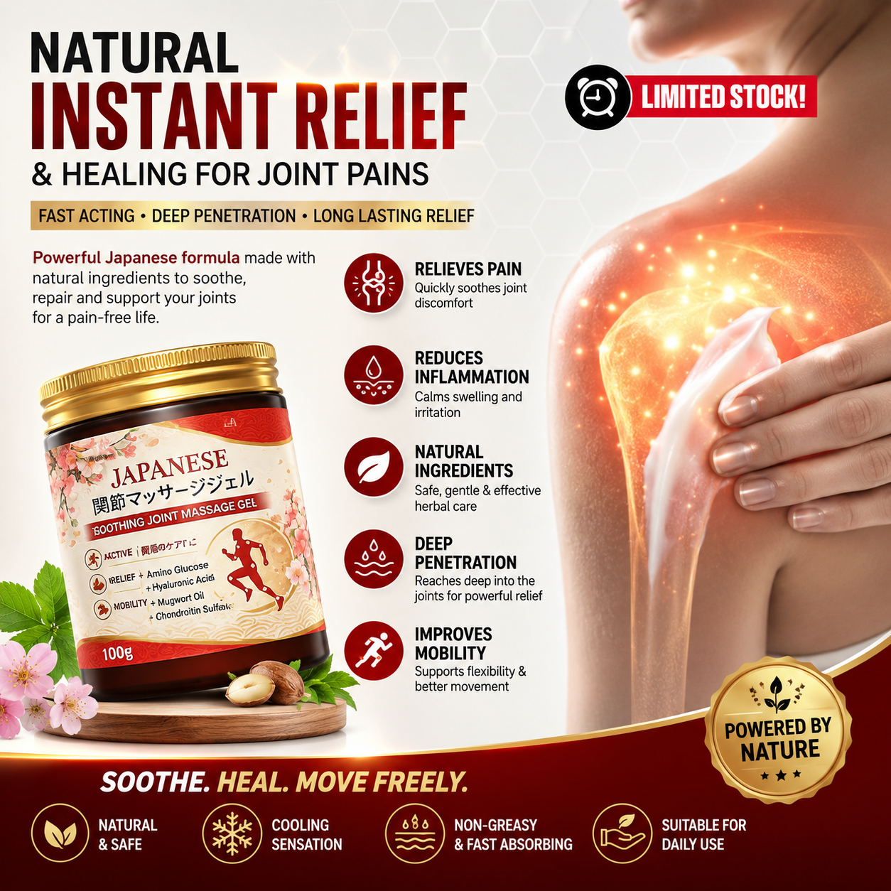 Japanese Pain Relief Gel